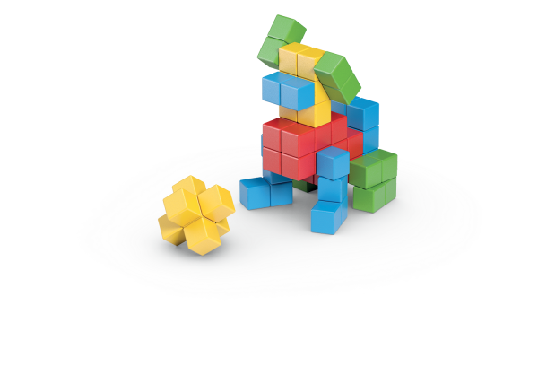 Geomag Magicube Full Color Recycled 64 Pieces Set - Image 3