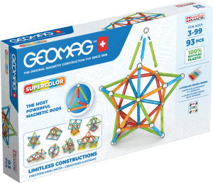 Geomag Supercolor Recycled 93 Pieces Set