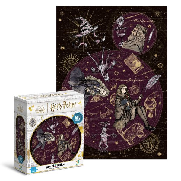 Dodo Puzzlution Harry Potter Character Constellations 500-Piece Jigsaw Puzzle