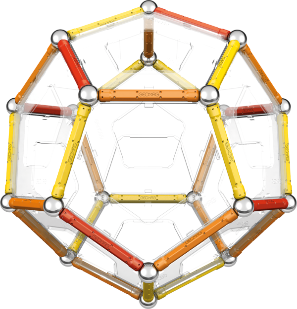 Geomag Special Edition Leonardo da Vinci Geometry 67 Pieces - Image 4