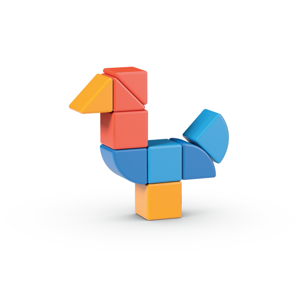 Geomag Magicube Animals Set 9 Pieces - Image 5