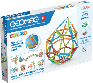 Geomag Supercolor Recycled 142 Pieces Set