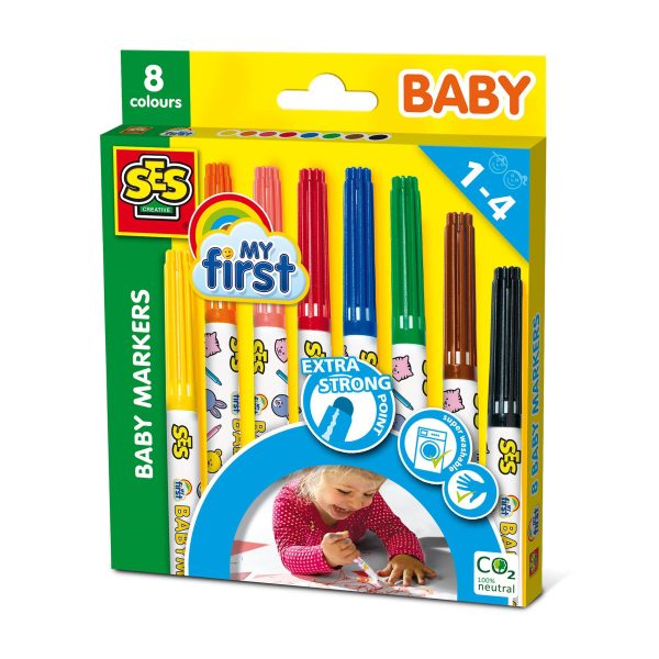 My first - Baby Markers 8 Colours