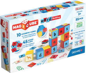 Geomag Magicube Word Building Set 55 Pieces
