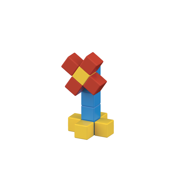 Geomag Magicube Word Building Set 79 Pieces - Image 6