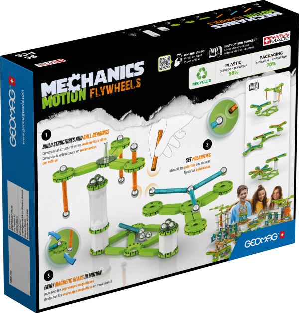 Geomag Mechanics Motion Flywheels 96 Pieces - Image 2