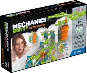 Geomag Mechanics Gravity Elevator Circuit 207 Pieces
