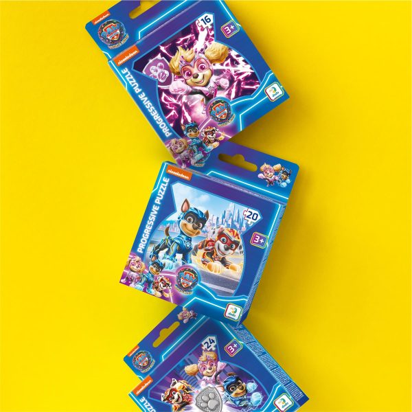 Dodo Paw Patrol Mighty Chase & Marshall Progressive Puzzle Set - Image 4