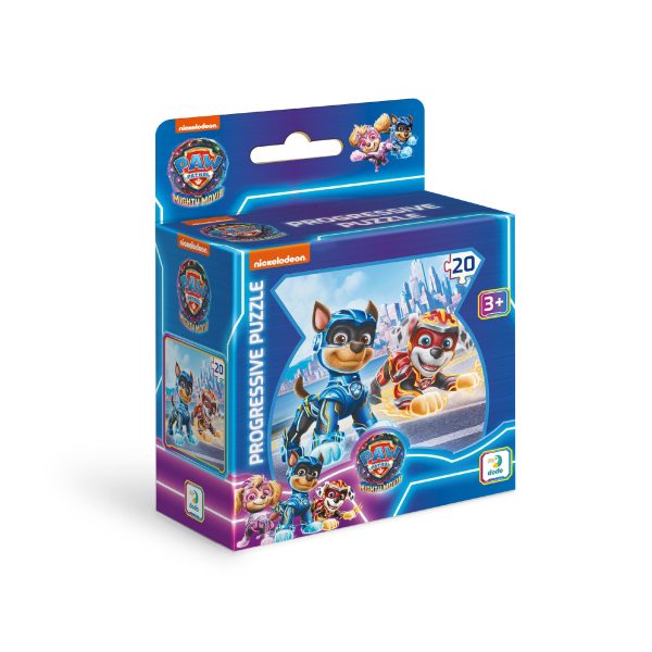Dodo Paw Patrol Mighty Chase & Marshall Progressive Puzzle Set - Image 3