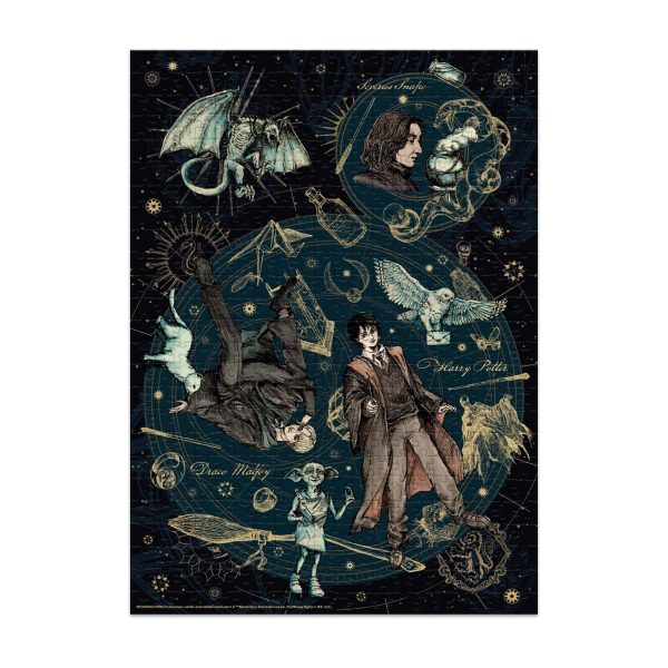 Dodo Puzzlution Harry Potter Celestial Magic 500-Piece Jigsaw Puzzle - Image 2