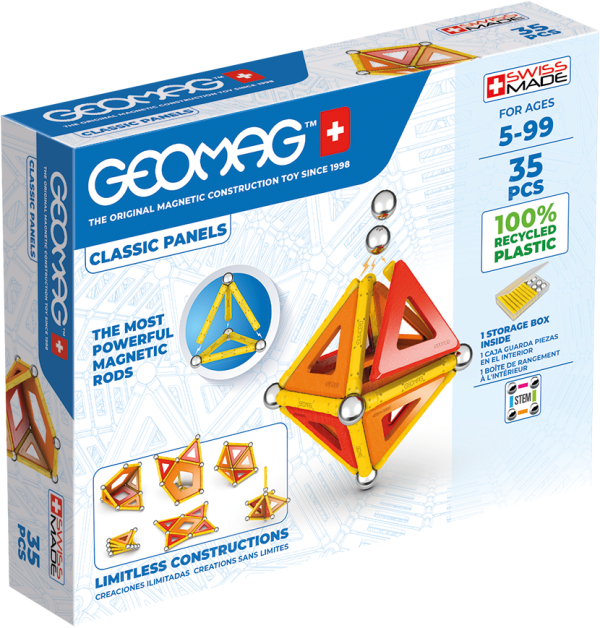 Geomag Classic Panels Recycled 35 Pieces Set - Image 2
