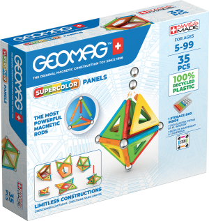 Geomag Supercolor Panels 35 Pieces Set