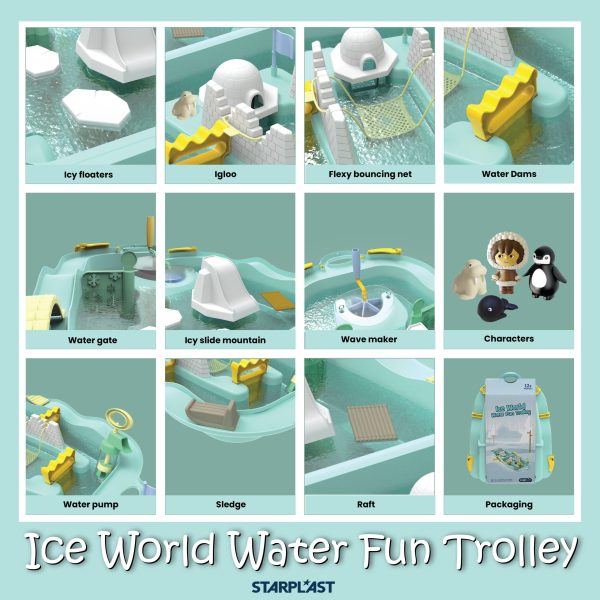 Water Fun Trolley - Ice World - Image 6