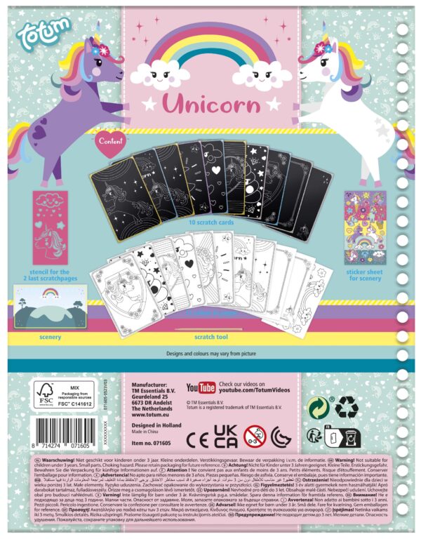 Unicorn Scratch Book - Image 4