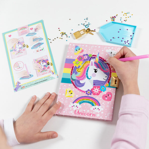 Unicorn Secret Diary Diamond Painting - Image 4