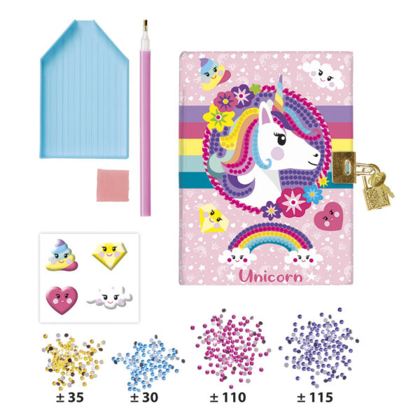 Unicorn Secret Diary Diamond Painting - Image 9