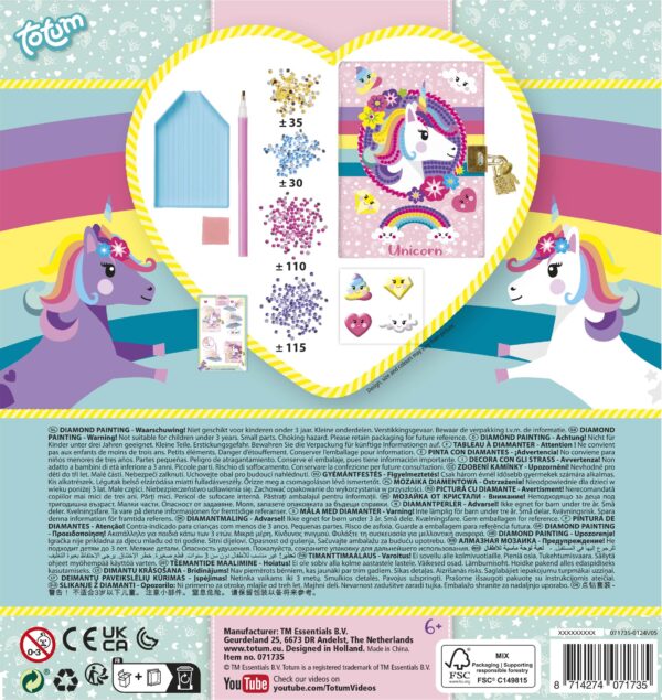 Unicorn Secret Diary Diamond Painting - Image 2