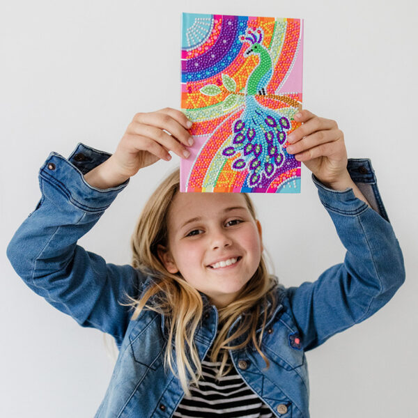 Diamond Paint Notebook Peacock - Image 7