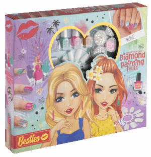 Besties Diamond Painting Nail set