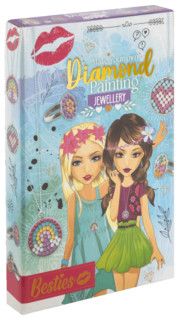 Besties Diamond painting Jewellery set - Image 3