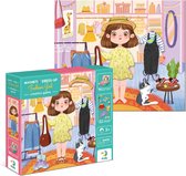Dodo Magnetic Dress-Up Game: Fashion Girl