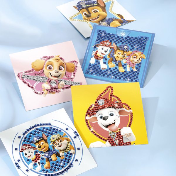 Paw Patrol 3 In 1 Creative Set - An Iron On Beads, Stamp Set And Pompom Pixel Paint Triple Pack - Image 4