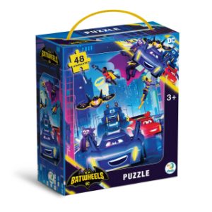 Dodo DC Batwheels Meet the Team 48-Piece Jigsaw Puzzle (Carry Case)