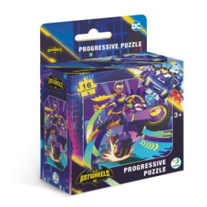 Dodo DC Batwheels Bibi 4-in-1 Progressive Jigsaw Puzzle Set