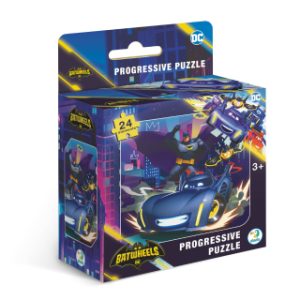 Dodo DC Batwheels Bam 4-in-1 Progressive Jigsaw Puzzle Set