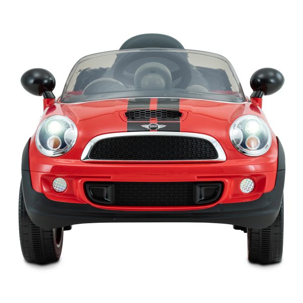 Rollplay Mini Cooper S Roadster 6V Electric Ride-On Car + RC - Red - Image 2