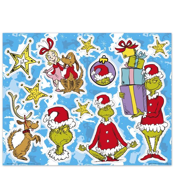 Grinch Window Stickers - Image 2