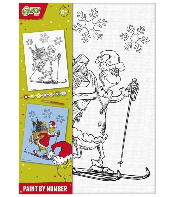 Grinch Canvas Painting - Image 2