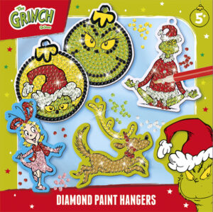 Grinch Diamond Paint Hangers