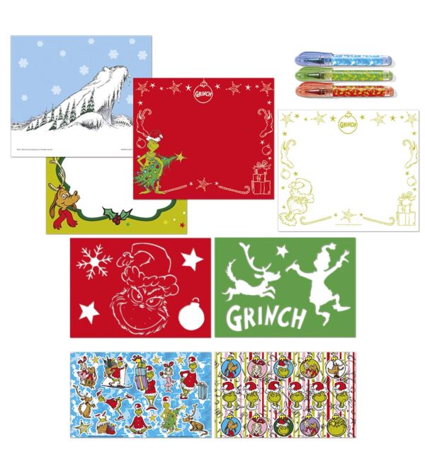 Grinch Designer Activity Book - Image 2