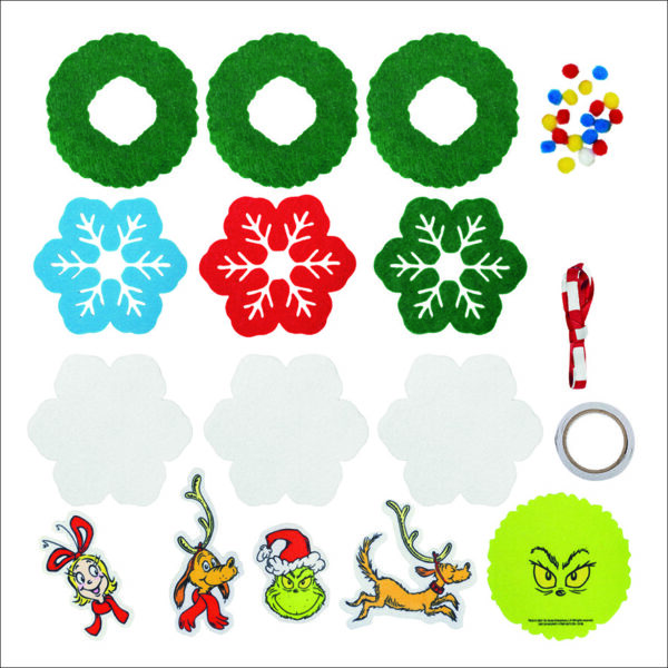 Grinch Felt hangers - Image 3