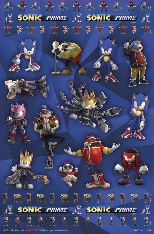 Sonic Super Sticker Set - Image 6