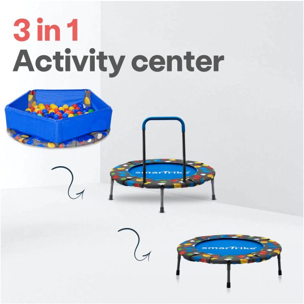 SmarTrike Trampoline 3 in 1 - Blue - Image 2