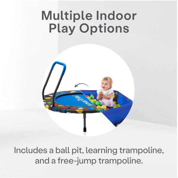 SmarTrike Trampoline 3 in 1 - Blue - Image 5
