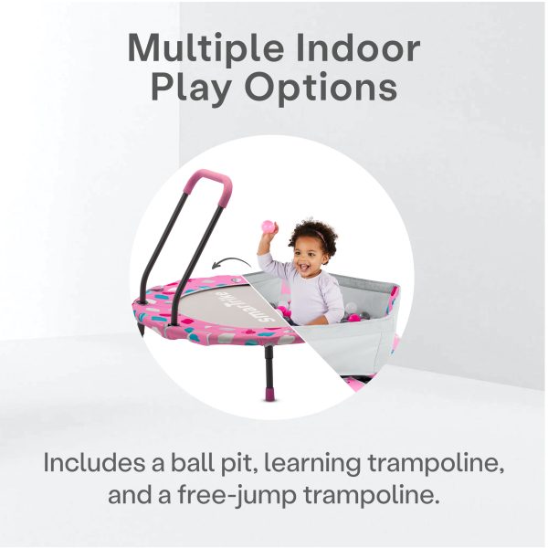 SmarTrike Trampoline 3 in 1 - Pink - Image 5