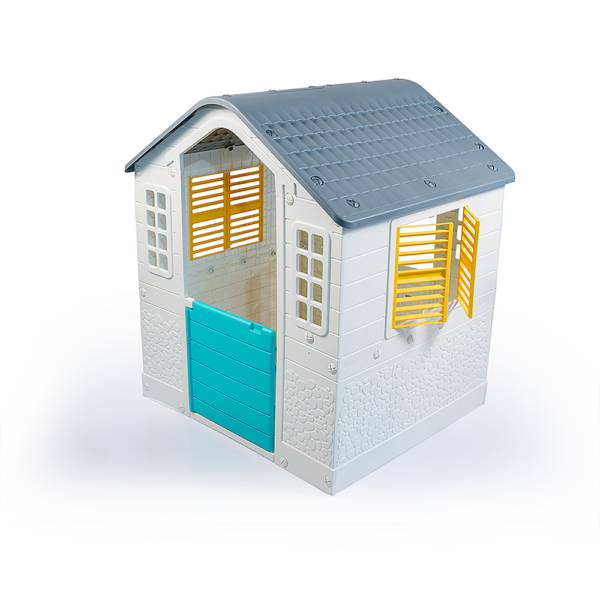 Dolu Kids Outdoor Playhouse – White - Image 6