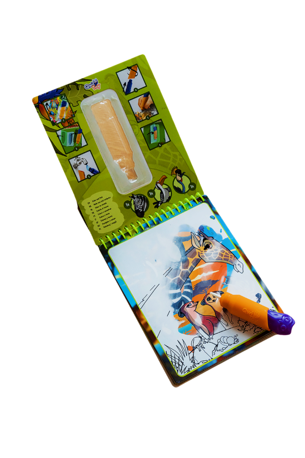 QwiToys 3 in 1 Tropics & Animals 3 in 1 Playbook  Twin Pack - Image 10