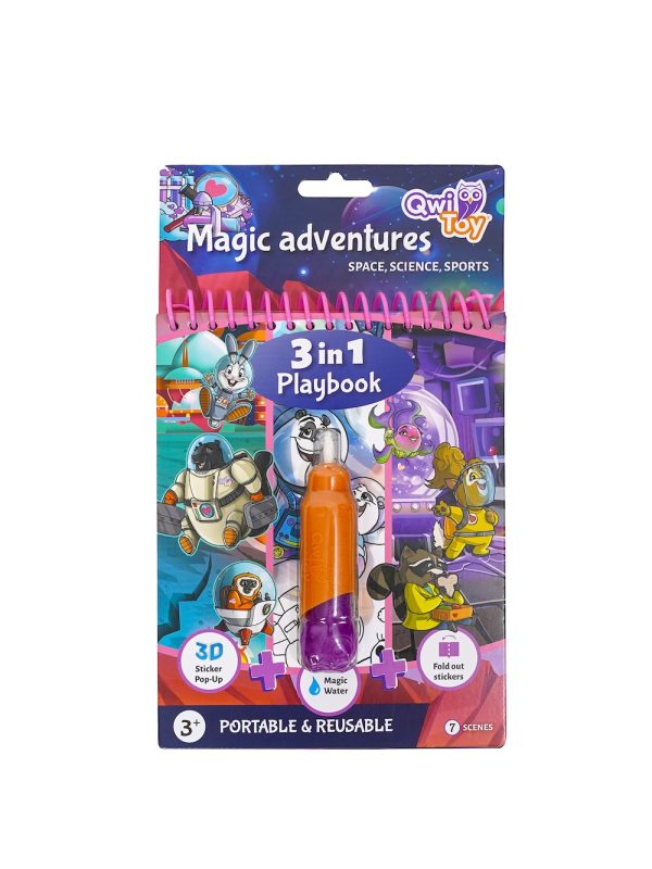 QwiToys Time Travel & Magic Adventures 3 in 1 Playbook Twin Pack - Image 4