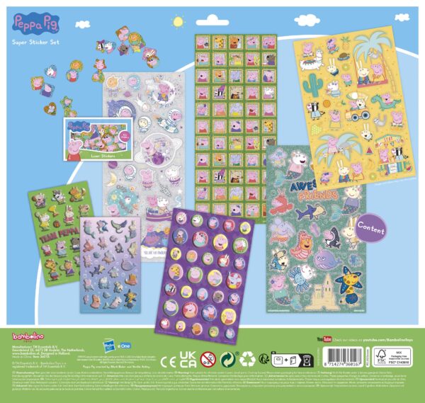 Peppa Pig Super Sticker Set - Image 4