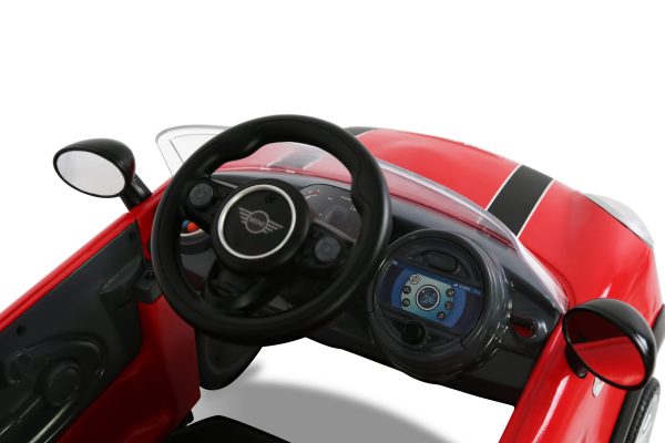 Rollplay Mini Cooper Push Car - Red - Image 10