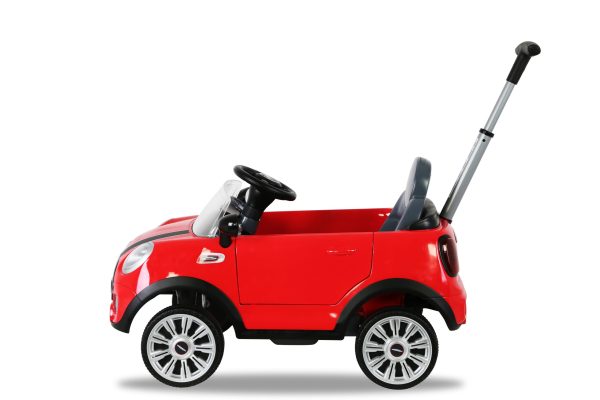 Rollplay Mini Cooper Push Car - Red - Image 11