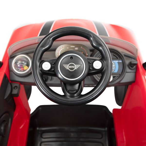 Rollplay Mini Cooper Push Car - Red - Image 13