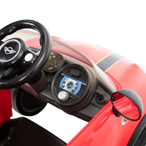 Rollplay Mini Cooper Push Car - Red - Image 14