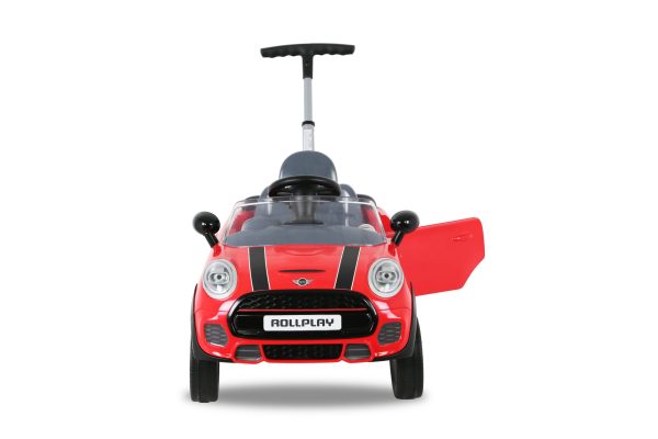 Rollplay Mini Cooper Push Car - Red - Image 4