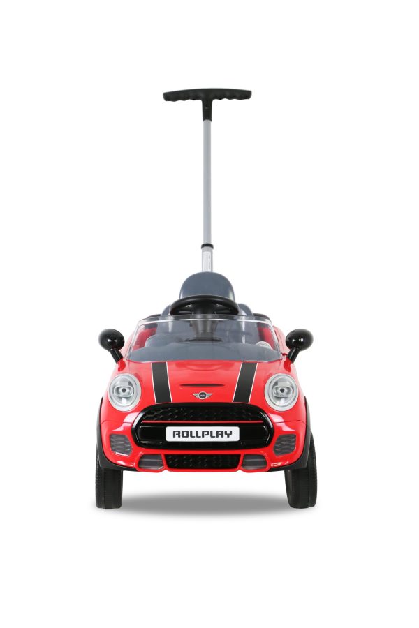 Rollplay Mini Cooper Push Car - Red - Image 5