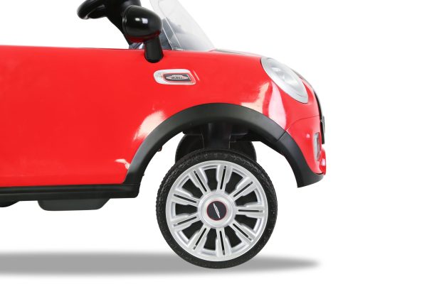 Rollplay Mini Cooper Push Car - Red - Image 8